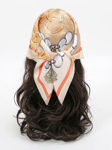 Tassel Print Bandana - Multicolor - View 1