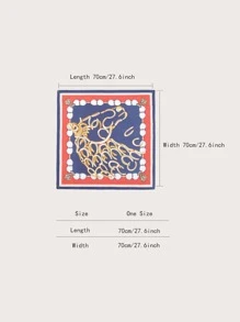 Tassel Print Bandana - Multicolor - View 4