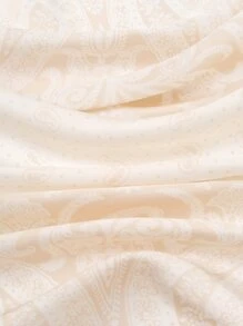 1pc Eenvoudige bedrukte 70s vierkante sjaal, nieuwe lentemode bandana voor vrouwen, kan worden gebruikt als riem, tasversiering, lint, hoofdband of hoofddoekbandana, haarband, hoofdband ideaal om je look op te fleuren