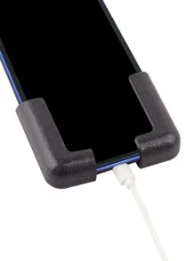 4 pièces Support de navigation automobile ajustable et adhésif, 2 jeux, support de téléphone de voiture, support de navigation automobile adhésif puissant, convient pour la voiture/le gymnase/le miroir/les surfaces lisses, compatible avec tous les smartphones, support de téléphone de voiture à ventouse, accessoires automobiles - Noir - Voir 3