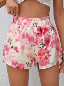 Soleia Quần đùi nữ Quần paper-bag Hoa Boho - Nhiều màu - Xem 1