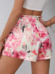 Soleia Quần đùi nữ Quần paper-bag Hoa Boho - Nhiều màu - Xem 2