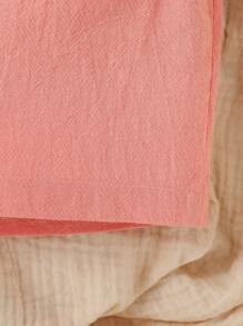 Baby Floral Print Ruffle Trim Bow Front Cami Top & Shorts - Multicolor - View 5