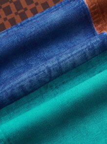 ROMWE Hippie Pantalones de pierna ancha con estampado de retazo - Multicolor - Ver 3