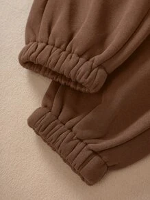 INAWLY Drawstring Waist Thermal Lined Sweatpants Graduation,Back To School Outfits,Graduation,Teacher Outfits For Women,Back To School Fall Cloth For Women