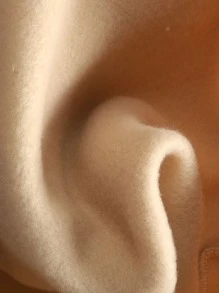 Manfinity Men Letter Graphic Contrast Side Seam Thermal Sweatshirt - Khaki - View 3