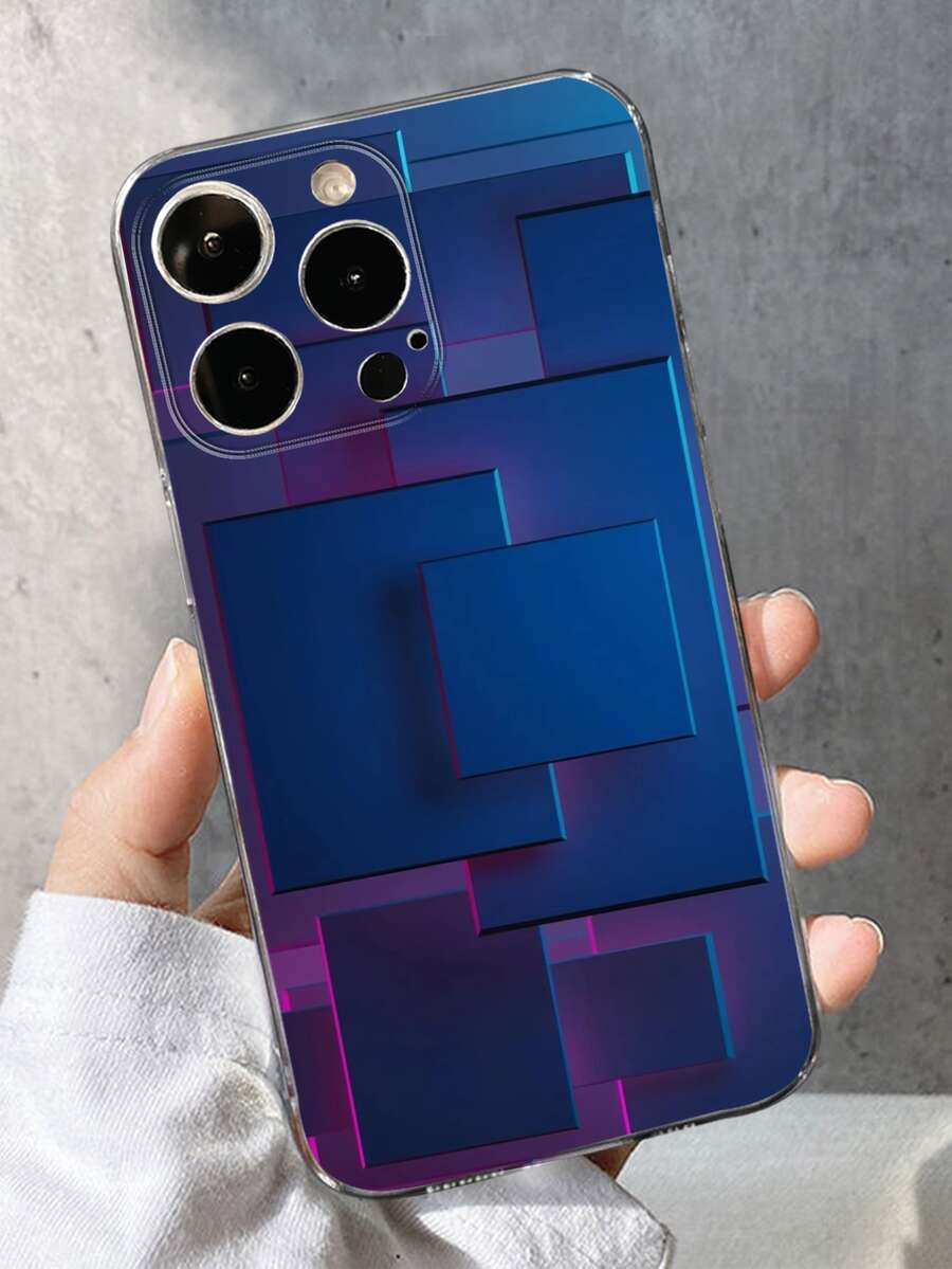 1 x ốp điện thoại in hình học - Nhiều màu - Xem 1