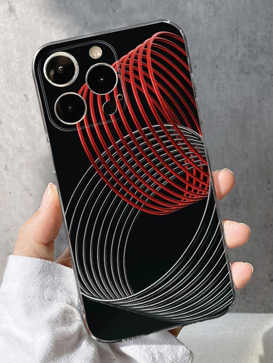 Funda para móvil con estampado de círculo
