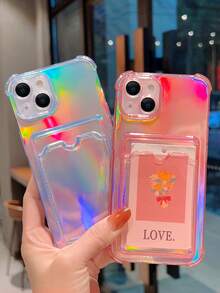 2 chiếc Vỏ điện thoại Laser có khe cắm thẻ - Nhiều màu - Xem 2