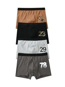 Tween Boys Letter Underwear - Multicolor - View 1