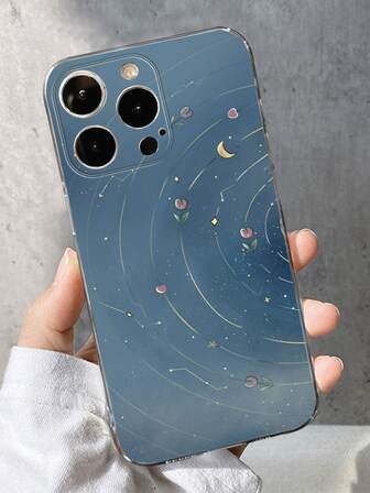 Husa telefon cu imprimeu floral