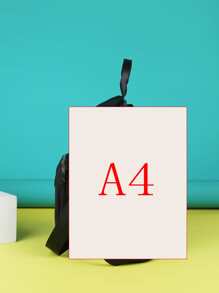 Nhẹ, dành cho doanh nhân Ba lô cổ điển có khóa kéo tối giản dành cho nữ tuổi teen Sinh viên đại học, tân binh và nhân viên cổ trắng Hoàn hảo cho văn phòng, đại học, công việc, kinh doanh, đi làm, trung học cơ sở, trung học phổ thông, ngoài trời, du lịch, đi chơi - màu đen - Xem 5