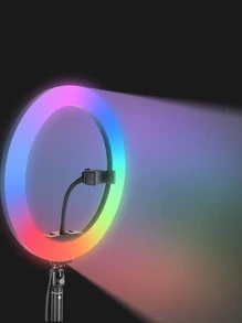 10 Inch Selfie Ring Light With Tripod Stand - Blue - View 5