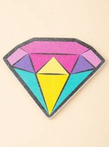 鑽石圖案美甲套裝 - 彩色 - 查看 8