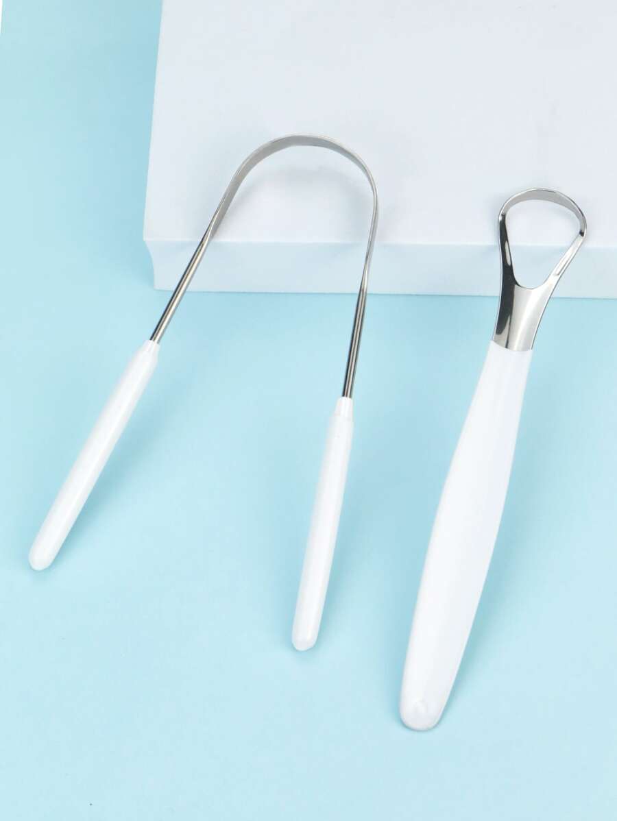 2入組舌部清潔 - 白色 - 查看 1