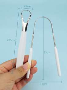 2入組舌部清潔 - 白色 - 查看 4