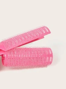 1 pieza Rulos unicolor - Rosa - Ver 4