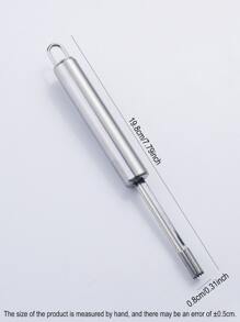1pc Stainless Steel Corer Tool - Silver - View 2