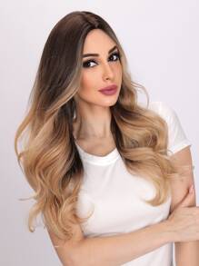 Long Body Wave Synthetic Wig - Ombre - View 1