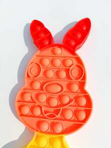 1pc Rabbit Shaped Push Pop Bubble - Multicolor - View 6