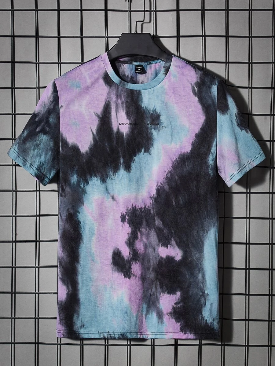 Manfinity RebelGame Men Tie Dye Tee - Multicolor - View 1