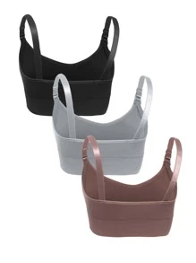 Moonlight&Mama Maternity 3pack Seamless Nursing Bra For Mother - Multicolor - View 2