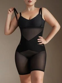 高腰塑形三角褲 - 黑色 - 查看 5