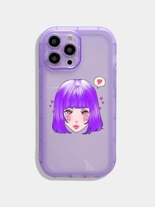 Michelle R Funda para móvil con estampado de figura - Multicolor - Ver 1