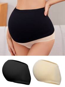 2 paquetes Banda de soporte de embarazo ligera - Multicolor - Ver 1