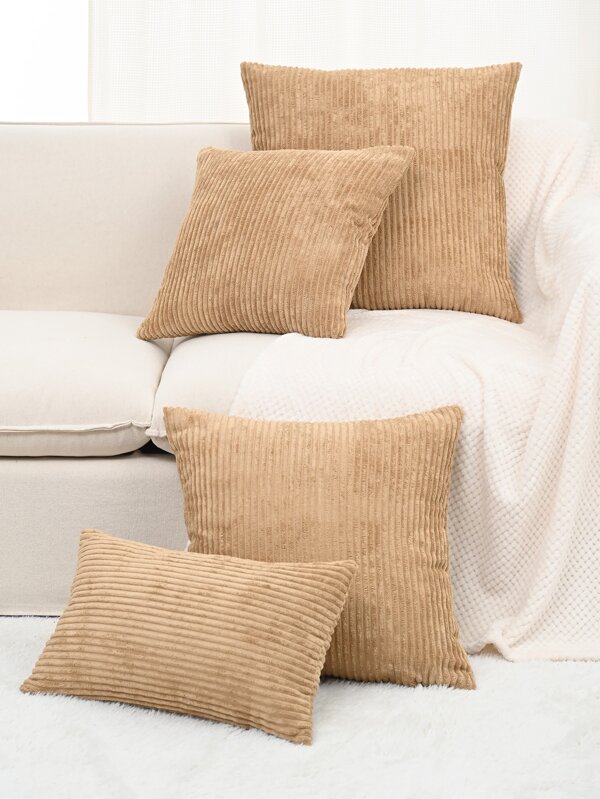غطاء وسادة كوردروي 1 قطعة للوسائد أو وسادة الخصر