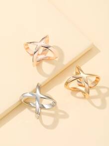 3 Piezas Anillo Para Bufanda Minimalista Elegante Y Sencillo Para Hombres, Mujeres, Niños Y Niñas. Ideal Como Regalo - Multicolor - Ver 2