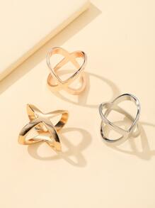 3 Piezas Anillo Para Bufanda Minimalista Elegante Y Sencillo Para Hombres, Mujeres, Niños Y Niñas. Ideal Como Regalo - Multicolor - Ver 3