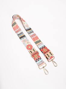 幾何圖案袋帶，袋配件DIY配件可調節肩帶禮品裝飾禮品配件 - 彩色 - 查看 4