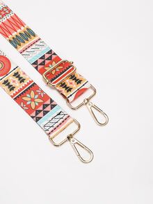 幾何圖案袋帶，袋配件DIY配件可調節肩帶禮品裝飾禮品配件 - 彩色 - 查看 5