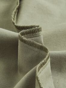 SHEIN MOD 側翻蓋口袋工裝裙