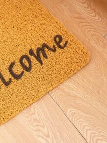 1pc Cat & Letter Graphic Door Mat - Multicolor - View 5