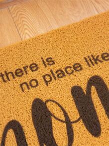 1pc Slogan Graphic Door Mat - Multicolor - View 6