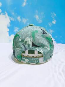 小男童恐龍裝飾棒球帽