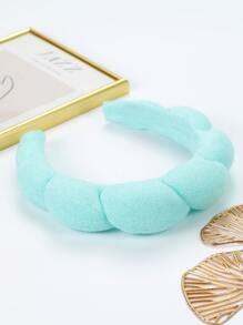 雲朵設計寬髮箍 - 薄荷綠 - 查看 2