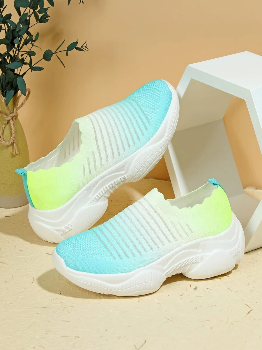 Boys Color Block Chunky Sneakers - Multicolor - View 1