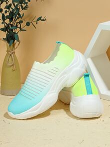 Boys Color Block Chunky Sneakers - Multicolor - View 2