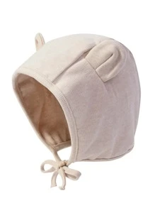 momscare Gorro diario con diseño de orejas, adecuado para bebés de 6 a 12 meses