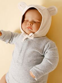 momscare Gorro diario con diseño de orejas, adecuado para bebés de 6 a 12 meses