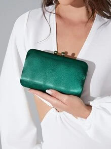 Elegant Tassel Evening Bag Classic Dinner Clutch Purse Formal Banquet Handbag for Wedding Party Prom Cocktail Evening Bag,Dinner Bag Glamorous,Elegant,Exquisite,Quiet Luxury Mini Rhinestone Detail Evening Bag For Party Girl,Woman,Bride Perfect for Party,Dinner/Banquet,For Cocktail - Dark Green - View 1