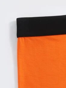 男士5入組標語圖案平角內褲