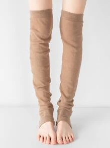 1 par Calcetines de yoga - Beis - Ver 3