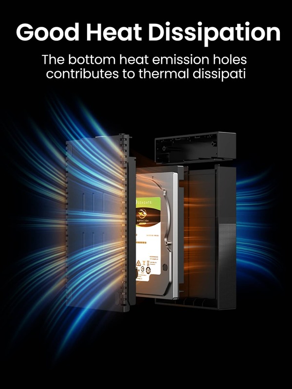 UGREEN 1pc 3.5 Inch Hard Drive Enclosure Case SHEIN USA