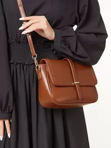 Lightweight, Business Casual Vintage Design Flap Square Bag For Teen Girls Women College Students, Rookies & White-Collar Workers Perfect For Office, College, Work, Business, Commute, Outdoors, Travel, Outings, Retro Inspired Bag, Retro Inspired Vintage Bag For Women