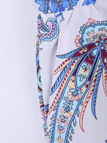 Manfinity RSRT Bộ hai mảnh Nam Dây kéo Paisley Boho - Nhiều màu - Xem 3