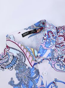 Manfinity RSRT Bộ hai mảnh Nam Dây kéo Paisley Boho - Nhiều màu - Xem 4
